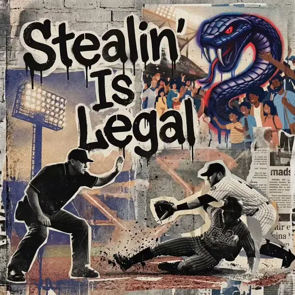 Taipans artwork: Stealin' is legal